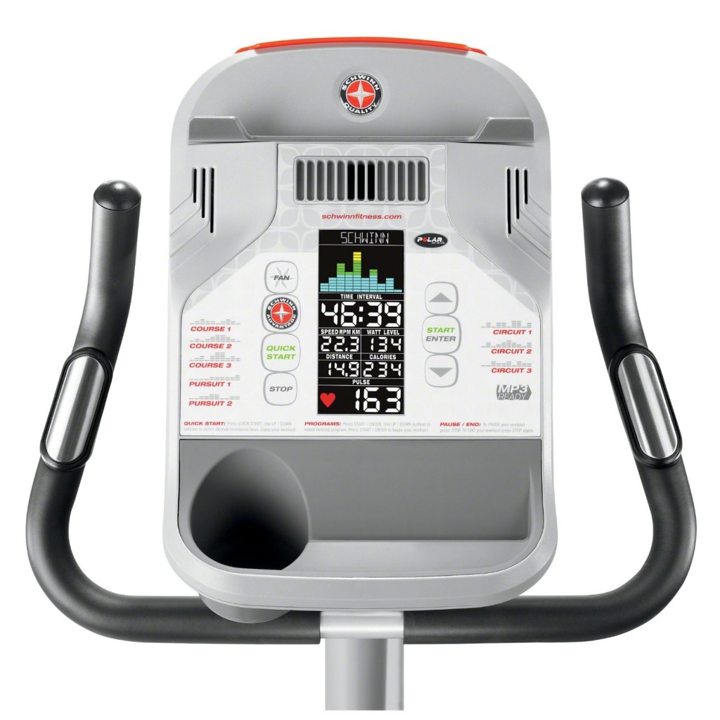 spin bike display console