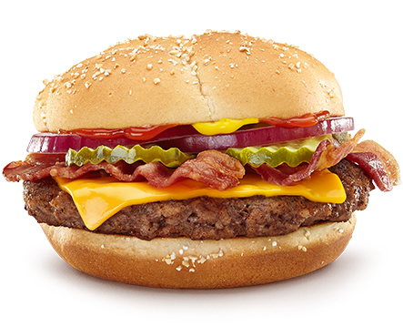 calories in mcdonalds bacon and cheese burger