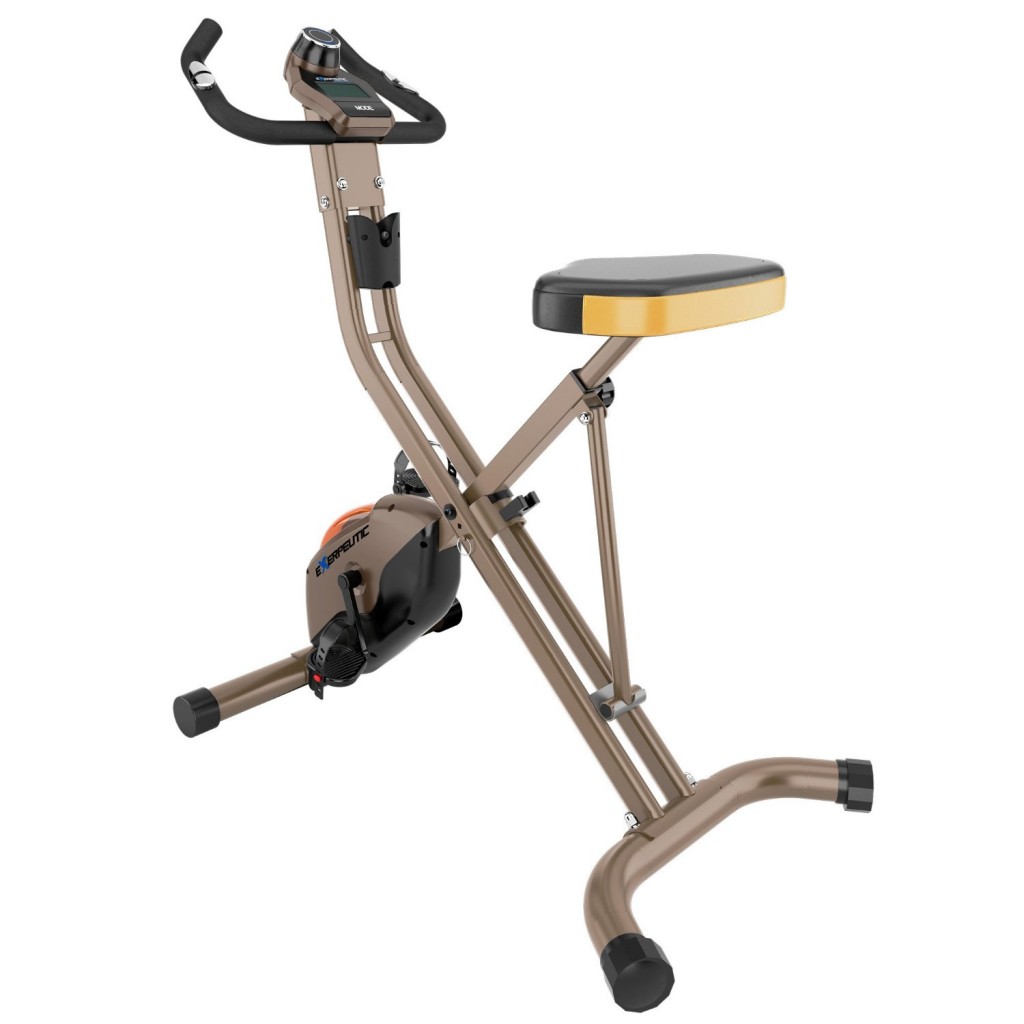 exerpeutic gold 500 xls foldable magnetic upright bike
