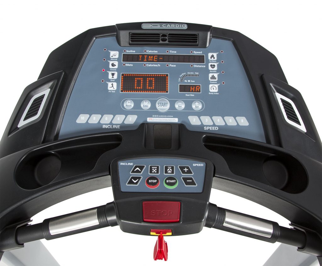 3G Cardio Pro Runner display console review