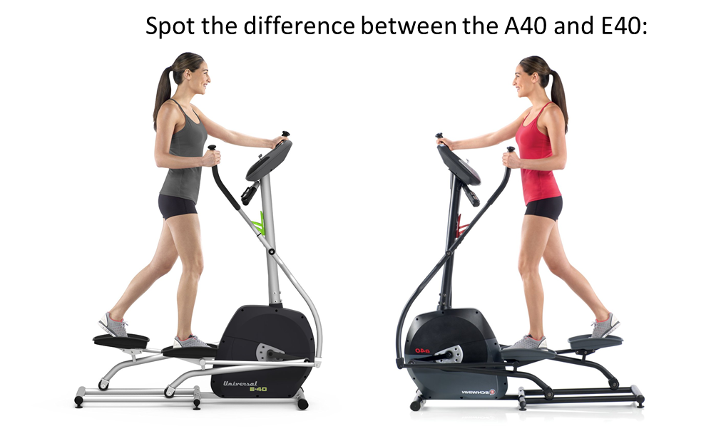 a40 vs e40 elliptical differnace features and best price