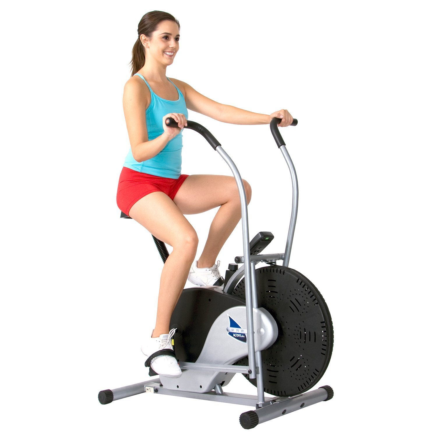 sunny health & fitness magnetic recumbent bike exercise bike