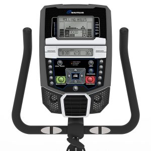 Nautilus U614 Upright Bike Review Console