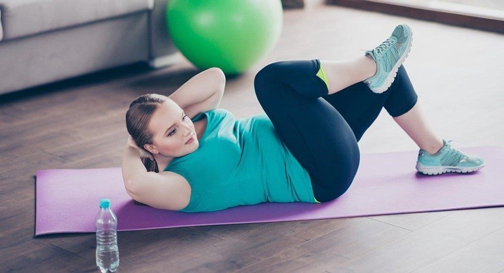 Exercise at home during